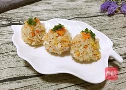 玉米胡萝卜糯米珍珠丸子的做法图解14