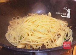 海螺三菇炒意面的做法图解7