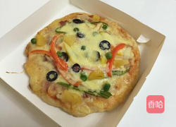 意式经典田园培根披萨的做法图解7