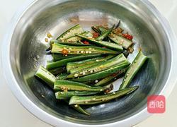 凉拌秋葵的做法图解6