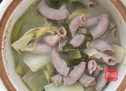 粉肠酸菜煲的做法图解7