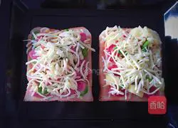 Toast Pizza Recipe Illustration 5