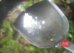 青椒炒腊肉的做法图解3