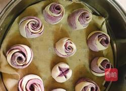 双色玫瑰花卷的做法图解9