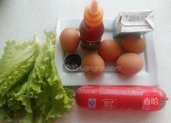 黄金鸡蛋饼的做法图解1