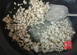 肉沫炒四季豆的做法图解4