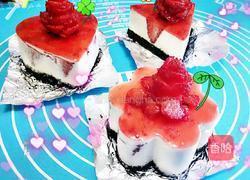 3寸mini水果酸奶慕斯蛋糕(六寸х6 八寸х12) 的做法图解10