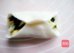韭菜鸡蛋水煎包的做法图解4