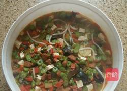 菜臊子菜花子粉汤的做法图解6