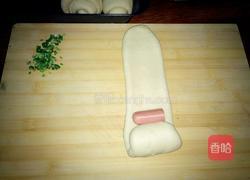 香肠肉松土司的做法图解10