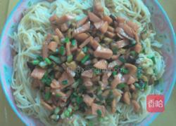 凉拌拉面的做法图解6