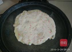 鸡蛋面薄饼的做法图解3