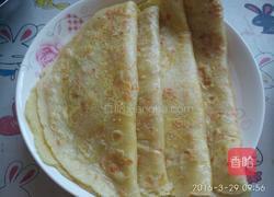 鸡蛋面薄饼的做法图解5