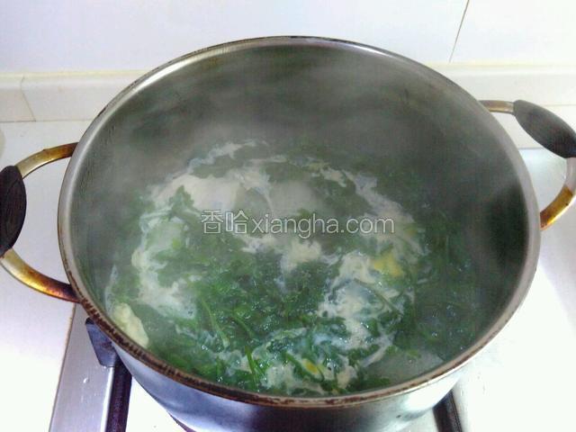 加油，盐烧开即可