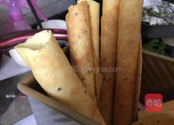 芝麻酥脆蛋卷的做法图解7