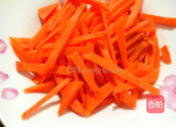 合菜（胡萝卜、春笋、红薯粉）的做法图解8