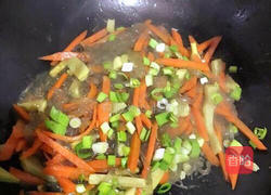 合菜（胡萝卜、春笋、红薯粉）的做法图解14