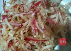 糖醋水萝卜的做法图解3