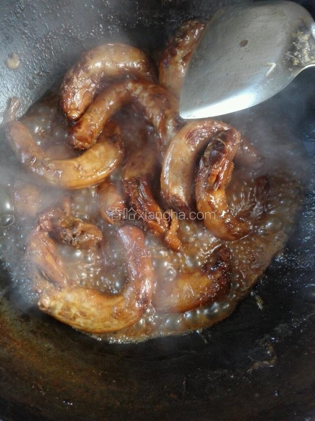 看差不多大火收汁