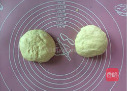 无油汤种双色排包的做法图解3