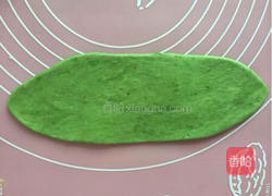 无油汤种双色排包的做法图解6