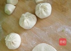 肉末青菜煎包的做法图解3
