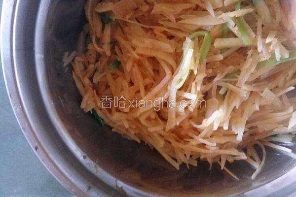 青椒土豆丝