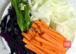 田园炒面的做法图解2