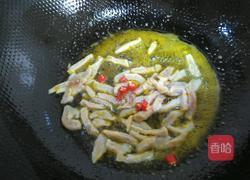 野蒜炒咸肉丝的做法图解4