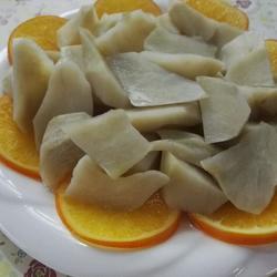 香橙冰糖蒸地瓜的做法[图]