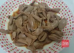 酸豆角炒鸡杂的做法图解3