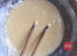 鸡蛋面粉炸蘑菇葱花肉茄盒的做法图解4