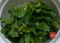 菜心馄饨汤的做法图解5