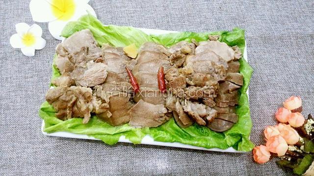 卤猪舌