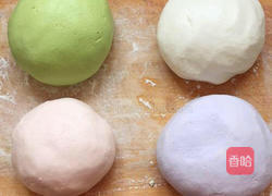 花生芝麻馅彩色汤圆的做法图解6