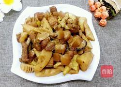 五花肉烧竹笋的做法图解12