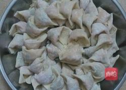 菜心馄饨汤的做法图解4