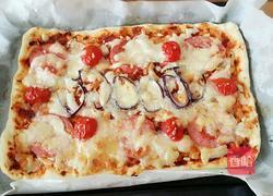 薄底火腿披萨的做法图解15