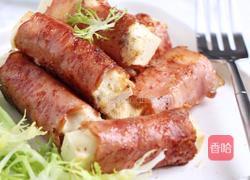 培根芝士豆腐卷的做法图解7