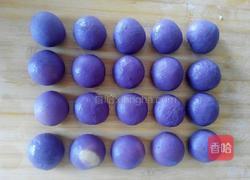紫薯蜜豆酥的做法图解7