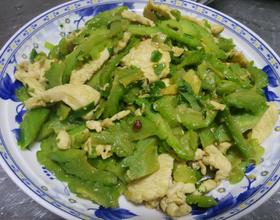 苦瓜炒肉片[图]