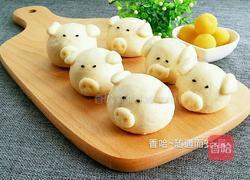小猪奶黄包的做法图解21