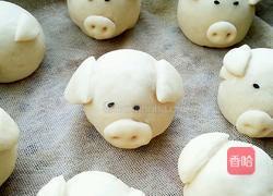 小猪奶黄包的做法图解16