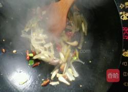 酸辣鸡心的做法图解4