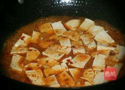 豆瓣酱烧豆腐的做法图解5