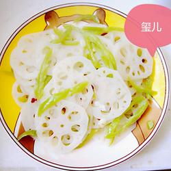 素炒莲菜的做法[图]