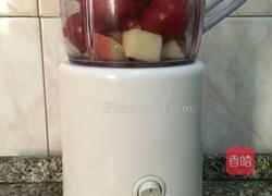 混合果汁花朵馒头的做法图解1