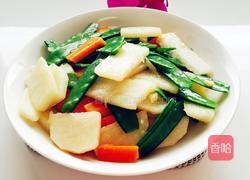 杂菜炒山药的做法图解6