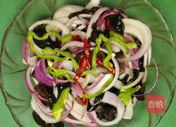 凉调洋葱木耳的做法图解4