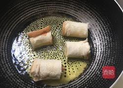 油炸香蕉卷的做法图解5